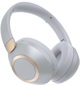 StayPowered Draadloze Hoofdtelefoon - 50 Uur Playtime Voor Onbeperkt Luisterplezier - Diepe Bassen - Opvouwbaar Ontwerp - Bluetooth 5.3 - Ingebouwde Microfoon - Ergonomische Pasvorm - Wit/Goud - Levering Sneller Dan Aangegeven! — thumbnail 1