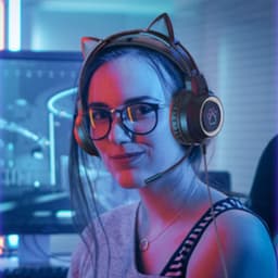 KINSI Gaming Headset met Kattenoren - Ruisonderdrukkende Microfoon 360°, RGB Verlichting & Comfortabele Oorkussens — thumbnail 5