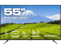 JAPANNEXT Monitor Groot Formaat 55" IPS 4K UHD (3840x2160) | JN-IPS5503TUHDR