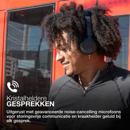 JLAB Go Lux ANC On-ear Draadloze hoofdtelefoon Met Noise-cancelling Zwart — thumbnail 3