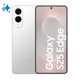 Samsung Galaxy S25 Edge - 256GB - Titanium Silver — thumbnail 1