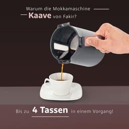 Mokka Machine voor Turkse Koffie - Koffiezetapparaat voor 4 Kopjes - Roze — thumbnail 5