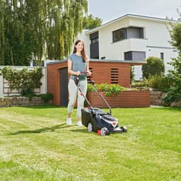 Accugrasmaaier voor Tuinen tot 200 m² met 32 cm Maaibreedte en 2 Accu's — thumbnail 5
