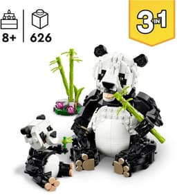 Lego Creator 3in1 31165 Wilde Dieren: Pandafamilie Bouwstenen — thumbnail 3