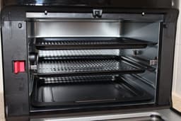 Uten TXG-TM10L - Airfryer Oven - Hetelucht friteuse - 13 liter - 12 Programma's | Incl. Ontdooiingsprogramma - 5 Accesoires - 25 tot 200°C - 1500 watt - Zwart — thumbnail 4