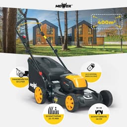 Accu grasmaaier met lithium-accu 41 cm en ruimtebesparing voor tuinen tot 400 m² — thumbnail 3