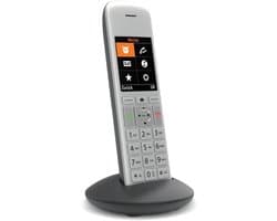 CRLYN® Huistelefoon - Senioren Telefoon Vaste Lijn - GSM - Zilver