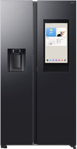 Samsung Series 9 RS90F67BEF, Vrijstaand, Amerikaanse deur, Zwart, 2 deur(en), Premium Black Steel, 36/64 — thumbnail 2