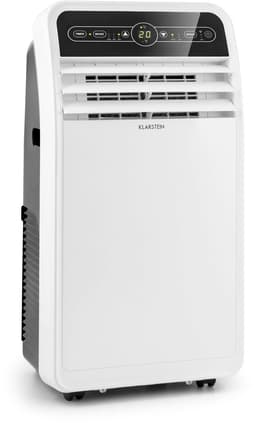 Klarstein Mobiele airconditioner met luchtafvoerslang, 4-in-1 airconditioner, ventilator, luchtontvochtiger & nachtmodus, Kleine & draagbare airconditioner voor thuis & op kantoor, Laag verbruik, 7000 BTU,1 kW voor 23 m² - Afstandsbediening Timer — thumbnail 1
