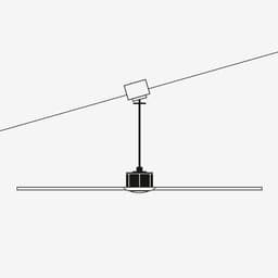 Faro Barcelona Rudder L plafondventilator wit essen 132 cm - hout - stille werking - geschikt voor slaapkamer - ruimtes tot 28m2 — thumbnail 5