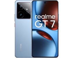 Realme GT 7 12GB 256GB IceSense Blue | 7000mAh Accu 100W Snelle Oplaad | Dimensity 9400e | IP69 Waterdicht