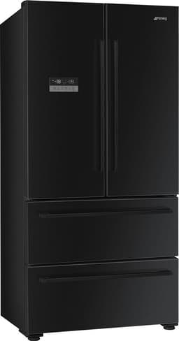SMEG FQ55FNDF – Amerikaanse Koelkast – 539L Koel / 152L Vries – No Frost – 4 Deuren – Zwart — thumbnail 1