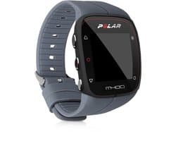 kwmobile horlogebandje geschikt voor Polar M400 / M430 polsband - Smartwatch bandje van TPU - Activity tracker horloge band in antraciet