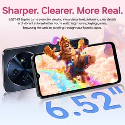 OUKITEL C5 Smartphone-16GB RAM-128GB ROM-6.52 inch HD-5000mAh-Android14-4G — thumbnail 5