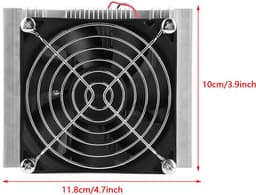 Kwaliteit 12V Halfgeleiderkoeling Thermo-elektrische Koeler met Uitstekend Koeleffect voor Kleine Ruimtekoeling, Ideaal voor Minikoelkast en Doe-het-zelf-koelapparaat — thumbnail 3