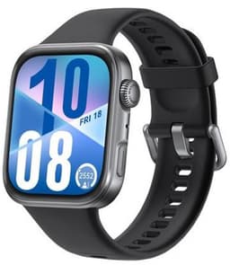 HUAWEI WATCH FIT 4 - Zwart Fluorelastomeer Horlogeband - Ultra slank design | Geavanceerde sportmodi | Tot 10 dagen batterijduur | Compatibel met iOS en Android — thumbnail 5