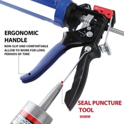 Professionele Caulking Gun met Verstelbare Drukverhouding — thumbnail 3