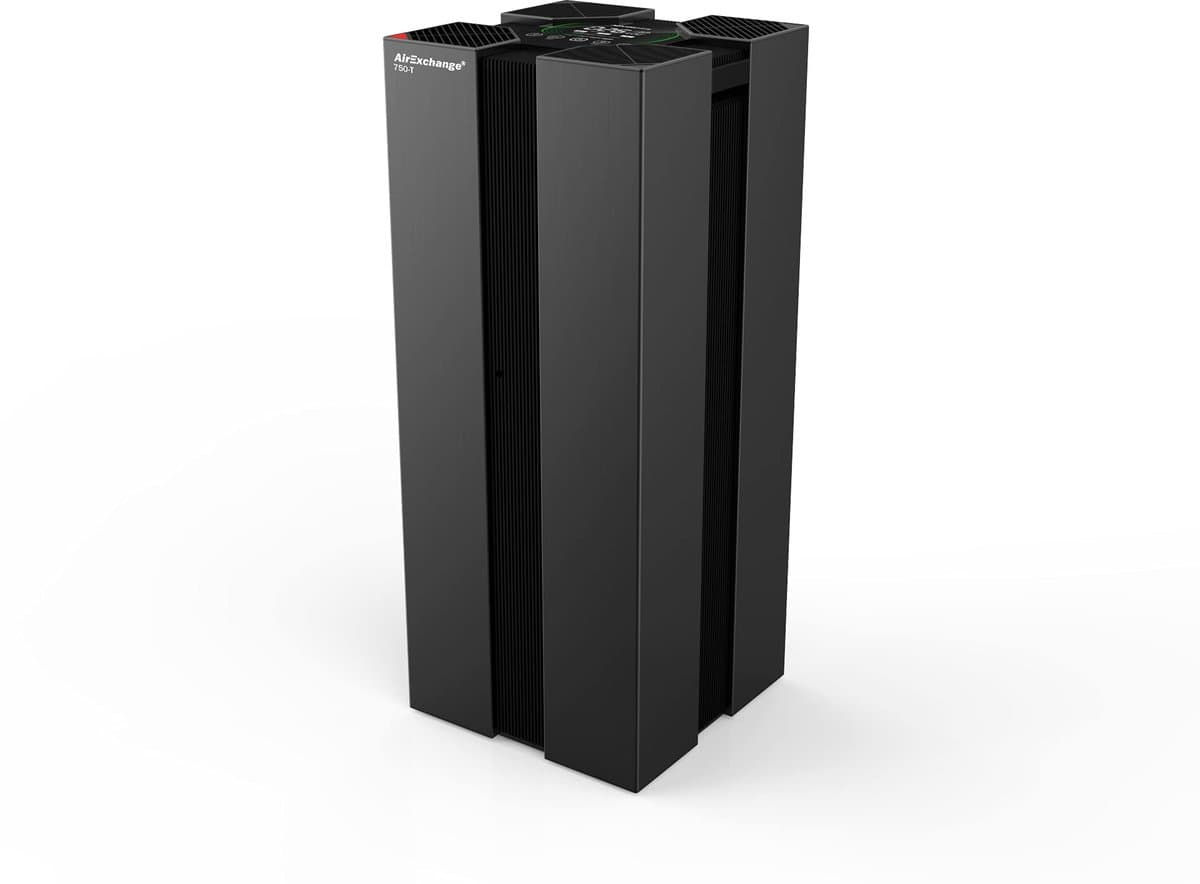 Luchtreiniger Zwart - HEPA 14 Filter Met UV-C Licht - 750 m³/h Vermogen - 120 m² Oppervlakte - Met App Bediening - Voor Thuis En Kantoor — afbeelding 1