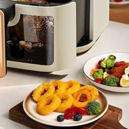Luchtfriteuse Multifunctionele luchtfriteuse Thuisluchtfriteuse Olievrije elektrische oven Elektrische friteuse met hoge capaciteit — thumbnail 4