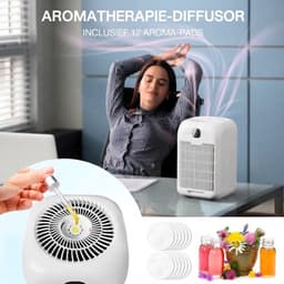 KLS® Luchtreinigers met Hepa Filter - Luchtreiniger Hepa Filter - Luchtreiniger - Wit - 15cm x 16cm x 25cm — thumbnail 3