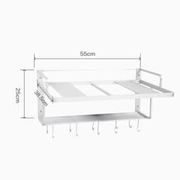 Wandgemonteerd Magnetisch Rek voor Magnetron — thumbnail 5