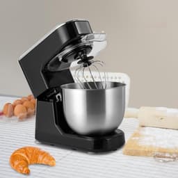 Keukenmachine - Mixer Deegmixer - Bakken en Mixen - 3-in-1 Functionaliteit - 5 Liter Kom - Zwart — thumbnail 3