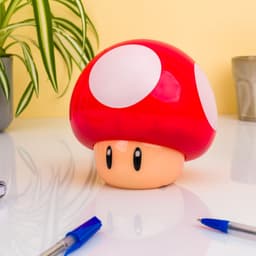 Super Mario Brothers Paddenstoel Figuurlamp – Officieel gelicentieerd verzamelbaar filmmerchandise met geluid, cadeaus voor jongens, accessoires voor kinderkamers – Paladone — thumbnail 4