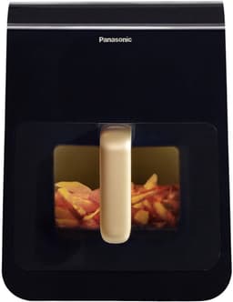 Panasonic NF-CC600AXE Airfryer 6 l 1450 W CoolTouch-behuizing, Stoomtoevoeging, Digitale timer, LC-display, Kijkvenster — thumbnail 11