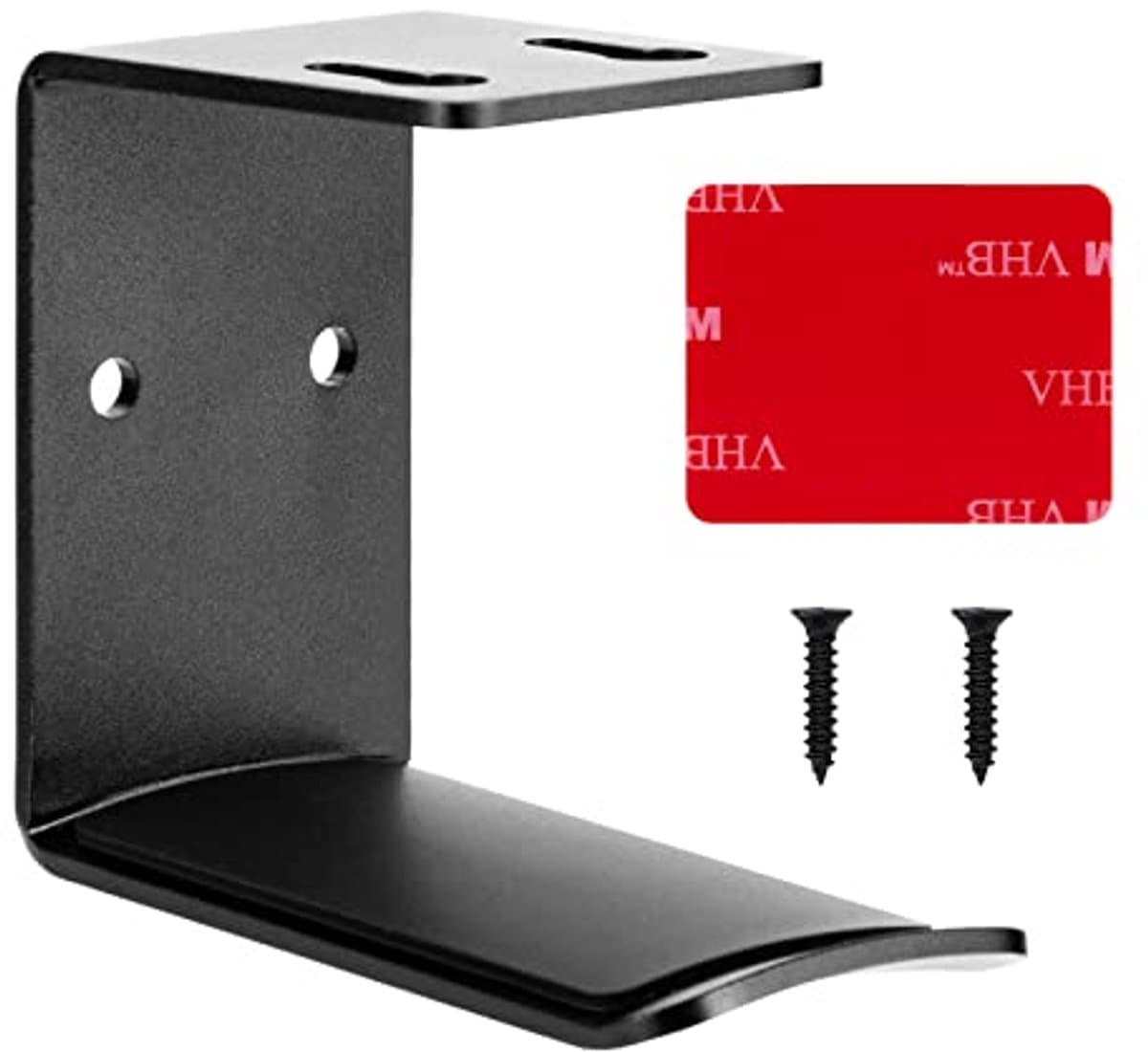 Aluminium hoofdtelefoonhouder met sterke bevestiging — afbeelding 1