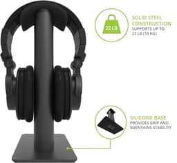 Universele Hoofdtelefoonstandaard met Silicone Padding voor On- en Over-ear Hoofdtelefoons — thumbnail 3