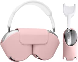 kwmobile cover voor over-ear koptelefoon - Compatibel met Apple AirPods Max / AirPods Max 2 - Van polyester - In oudroze — thumbnail 5