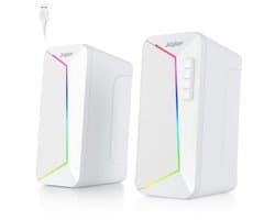 USB- en Bluetooth Computerluidsprekers met Surround Sound voor Desktopegebruik