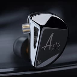 KZ AS10 Pro - In-Ear Monitors - IEM - 10 Drivers - Muziek & Gaming Oortjes - Oordoppen - Verwisselbare Kabel - Hybride Drivers - Ergonomisch Design – Zwart — thumbnail 5