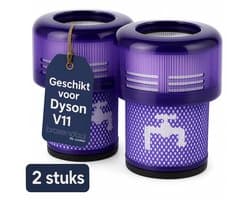 Brosendaal Filter geschikt voor Dyson V11 - Voor alle V11 modellen - SV14 | SV15 | SV17 | SV28 - Wasbaar en Herbruikbaar - 2 stuks