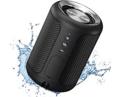 Draagbare Bluetooth-luidspreker - Waterdicht met 8 uur speeltijd en Aux-ondersteuning