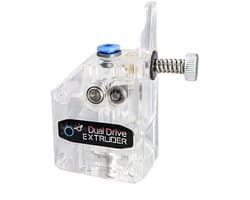 3D printer reserveonderdelen - 3D Printer Nozzles - Dubbele Drive Bowden Extruder, Universeel voor diverse 3D Printer modellen en DIY Projecten (Transparant)