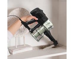 Snoerloze steelstofzuiger - LIVOO DOH142V - 600 W - 12 kPa - 82 dB - Cyclonisch - 0,55 L - Groen