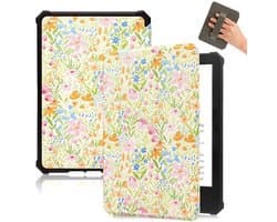 Zachte TPU Hoes voor 6.8" Kindle Paperwhite 11e Generatie met Polsband en Slimme Slaap/Wekfunctie