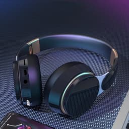 Bluetooth over-ear hoofdtelefoon met 3 equalizermodi. Draadloze hoofdtelefoon, geschikt voor telefoongesprekken en hifi-stereogeluid, met oorschelpen van traagschuim en een opvouwbaar ontwerp. — thumbnail 5