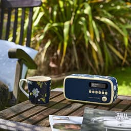 VQ Dexter DAB+/FM Draagbare Radio – Bluetooth – 60 Voorkeuzezenders – LCD Display – Werkt op AA Batterijen – Blauw — thumbnail 5