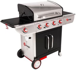 MANHATTAN 450GPI Gas Barbecue - 4 branders + 14kW fornuis — thumbnail 1
