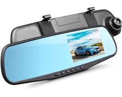 DrPhone OptiSafe BlackBox DVR – 1080P Full HD Dashcam – Dual Lens – Nachtzicht – Parkeerassistent – G-Sensor – Bewegingsdetectie – Achteruitrijcamera - Loop Recording