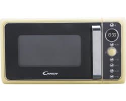 Magnetron met grill 25L, 900W, Crisp-functie, Draaiplateau, Vrijstaand, Vintage Stijl