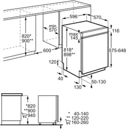 Electrolux EEM69300IX Semi-ingebouwd 15 couverts — thumbnail 14
