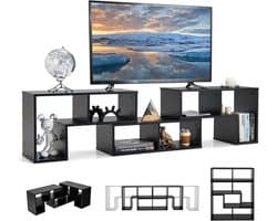 Moderne TV-kast met open planken voor flatscreen-tv's tot 65 inch