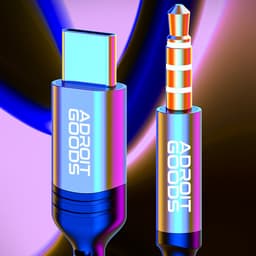 AdroitGoods USB-C Oortelefoons met Microfoon & HiFi Stereo Geluid – Oordopjes/Oortjes Compatibel met USB-C apparaten — thumbnail 2