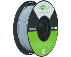 Creality Soleyin Ultra PLA filament - 3D Printer Filament - 1,75 mm 1 kg - 3D-print verbruiksmateriaal - mat grijs