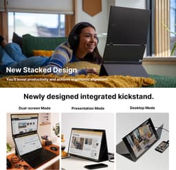 Mobile Pixels Duex Float 2 Pro - Portable Monitor - 16 inch Monitor - 2.5k - 120 hz - Draagbaar Beeldscherm - Draagbare Monitor - Extra Laptopscherm — thumbnail 5