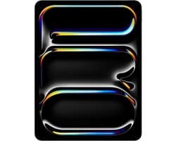 Apple iPad Pro 5G Apple M LTE-TDD & LTE-FDD 1 TB 33 cm (13") 16 GB Wi-Fi 7 (802.11be) iPadOS 26 Zwart
