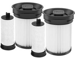 2x Fijnstoffilter set geschikt voor Miele Triflex HX1 Facelift & HX2 steelstofzuigers Alternatief vervanging filter HX-FSF